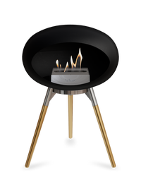 Le Feu Dome Ground Low – Freestanding Bioethanol Fireplace, Classic Size