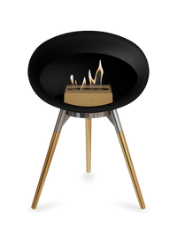 Le Feu Dome Ground Low – Freestanding Bioethanol Fireplace, Classic Size