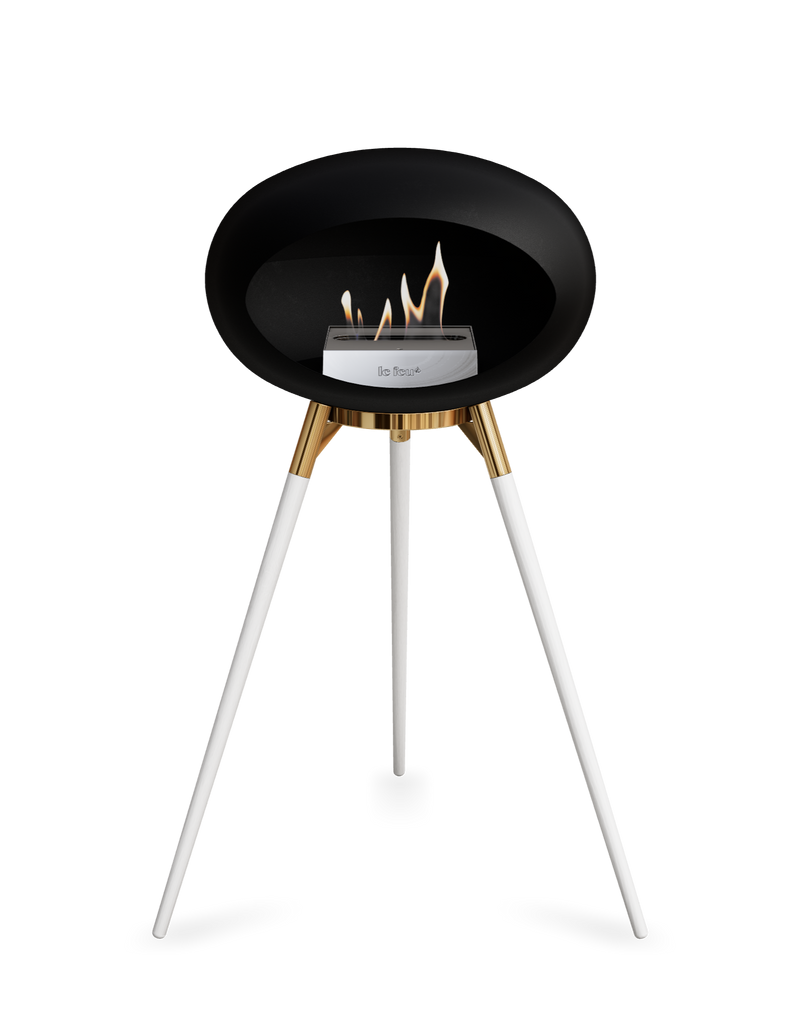 Le Feu Dome Ground High – Freestanding Bioethanol Fireplace (Classic 525)