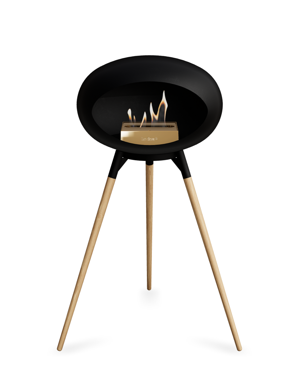 Le Feu Dome Ground High – Freestanding Bioethanol Fireplace (Classic 525)