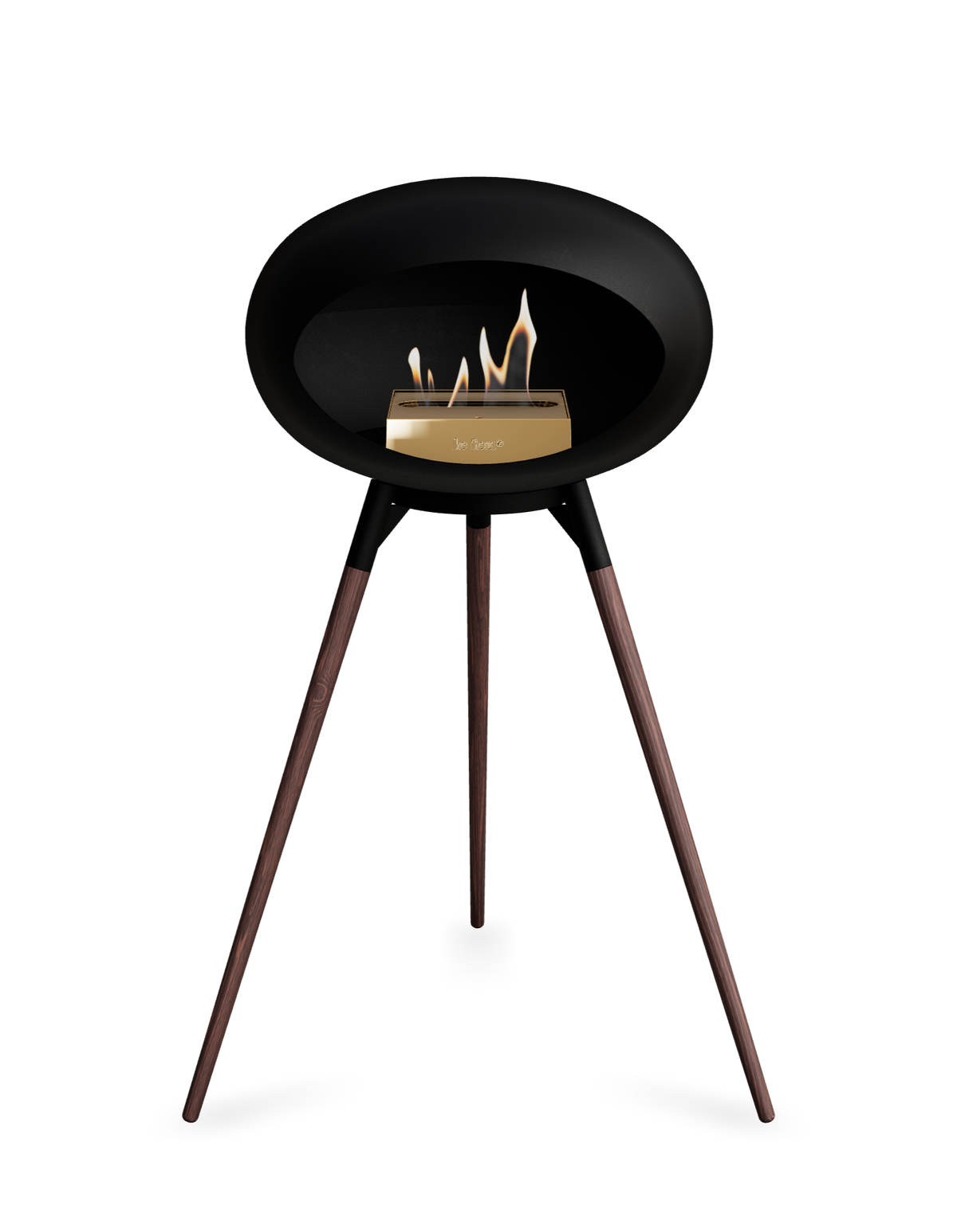 Le Feu Dome Ground High – Freestanding Bioethanol Fireplace (Classic 525)