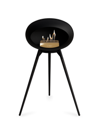 Le Feu Dome Ground High – Freestanding Bioethanol Fireplace (Classic 525)