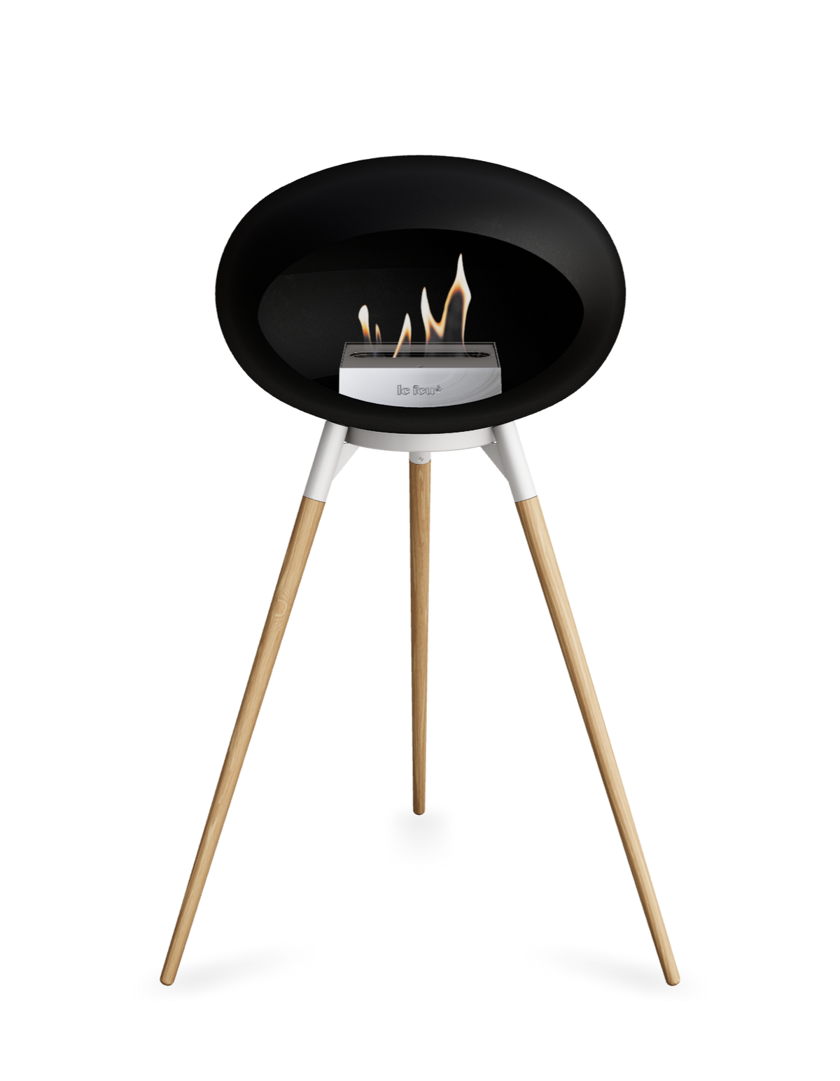 Le Feu Dome Ground High – Freestanding Bioethanol Fireplace (Classic 525)