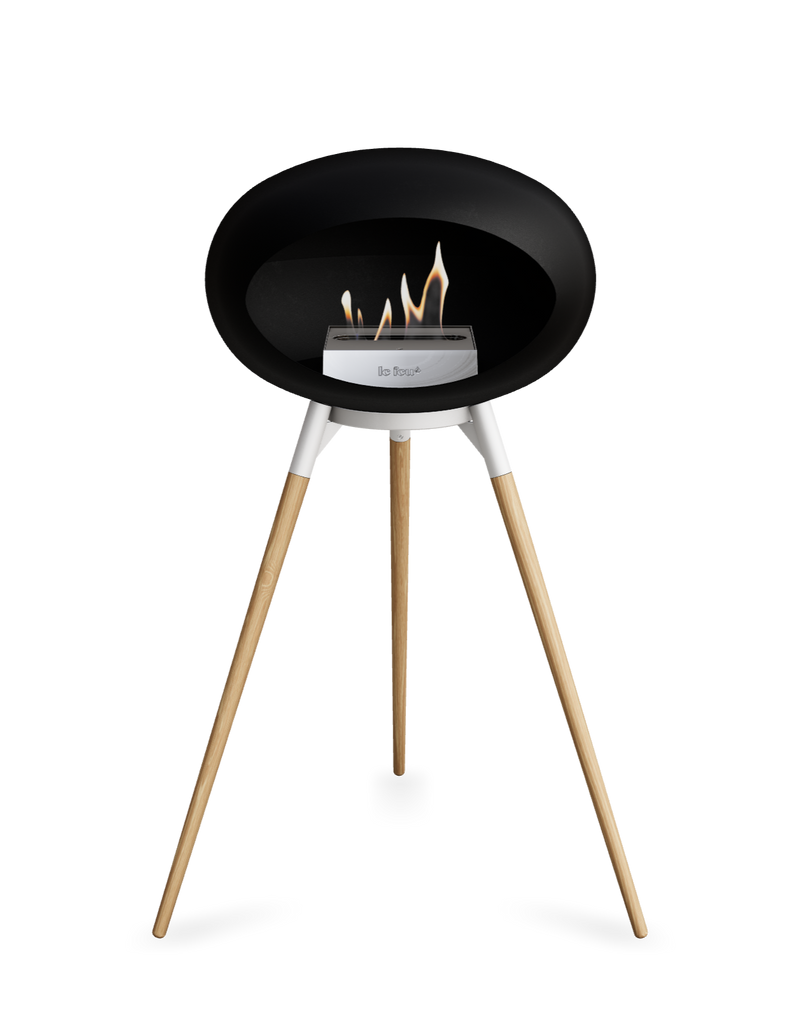 Le Feu Dome Ground High – Freestanding Bioethanol Fireplace (Classic 525)
