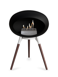 Le Feu Dome Ground Low – Freestanding Bioethanol Fireplace, Classic Size