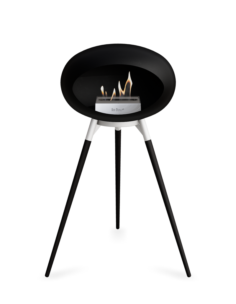 Le Feu Dome Ground High – Freestanding Bioethanol Fireplace (Classic 525)