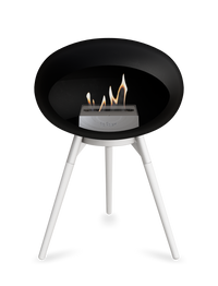 Le Feu Dome Ground Low – Freestanding Bioethanol Fireplace, Classic Size