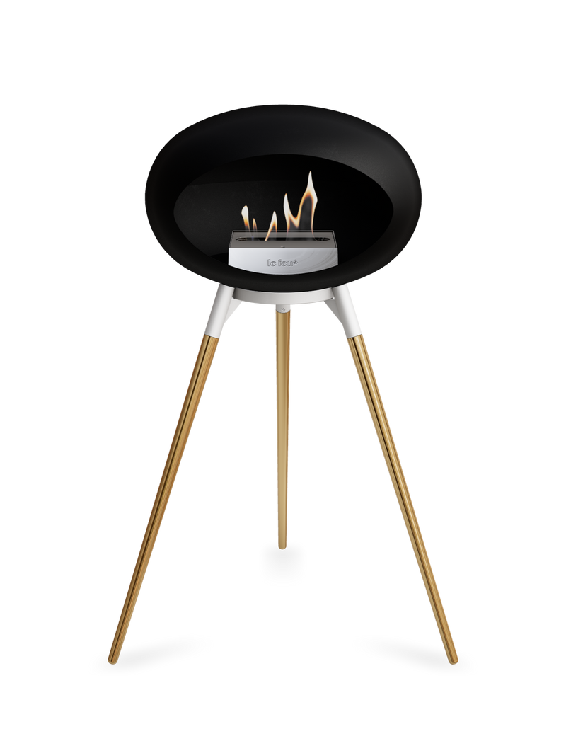 Le Feu Dome Ground High – Freestanding Bioethanol Fireplace (Classic 525)