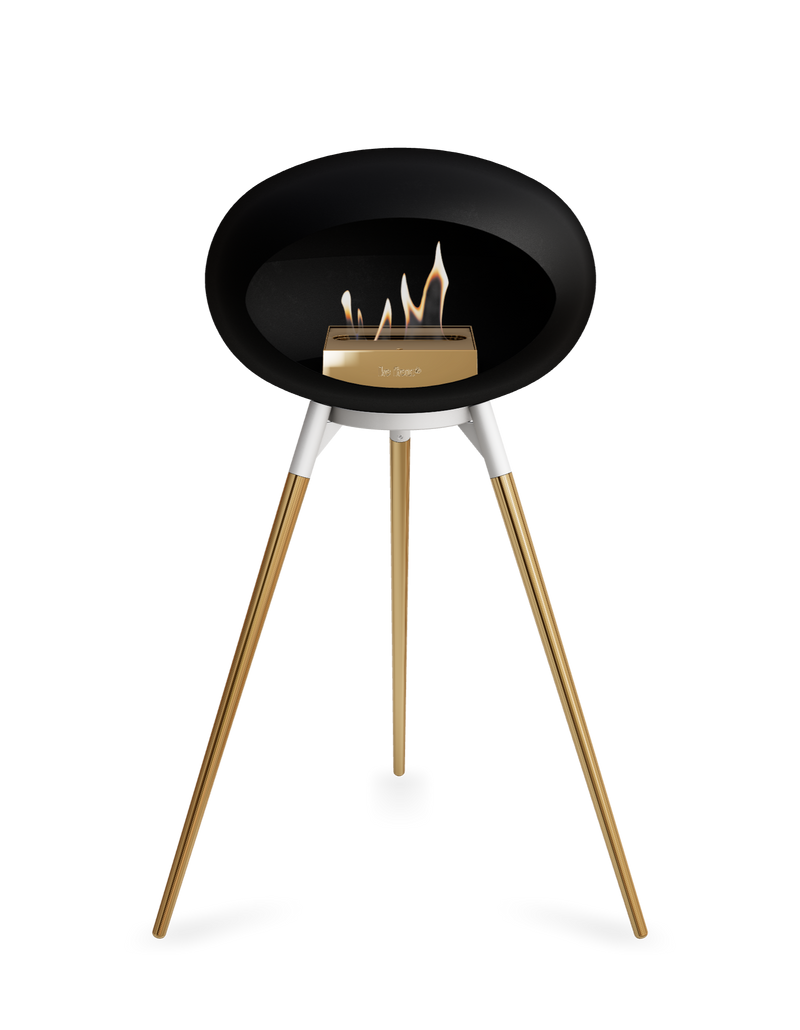 Le Feu Dome Ground High – Freestanding Bioethanol Fireplace (Classic 525)