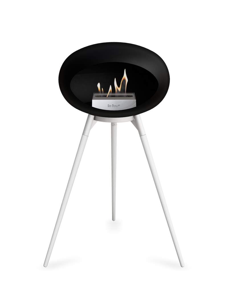 Le Feu Dome Ground High – Freestanding Bioethanol Fireplace (Classic 525)