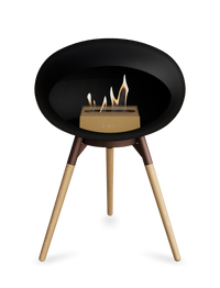 Le Feu Dome Ground Low – Freestanding Bioethanol Fireplace, Classic Size