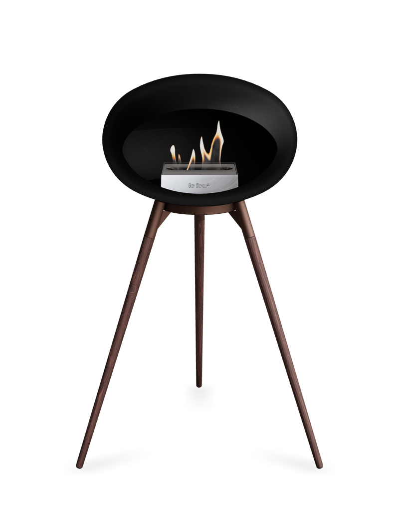 Le Feu Dome Ground High – Freestanding Bioethanol Fireplace (Classic 525)