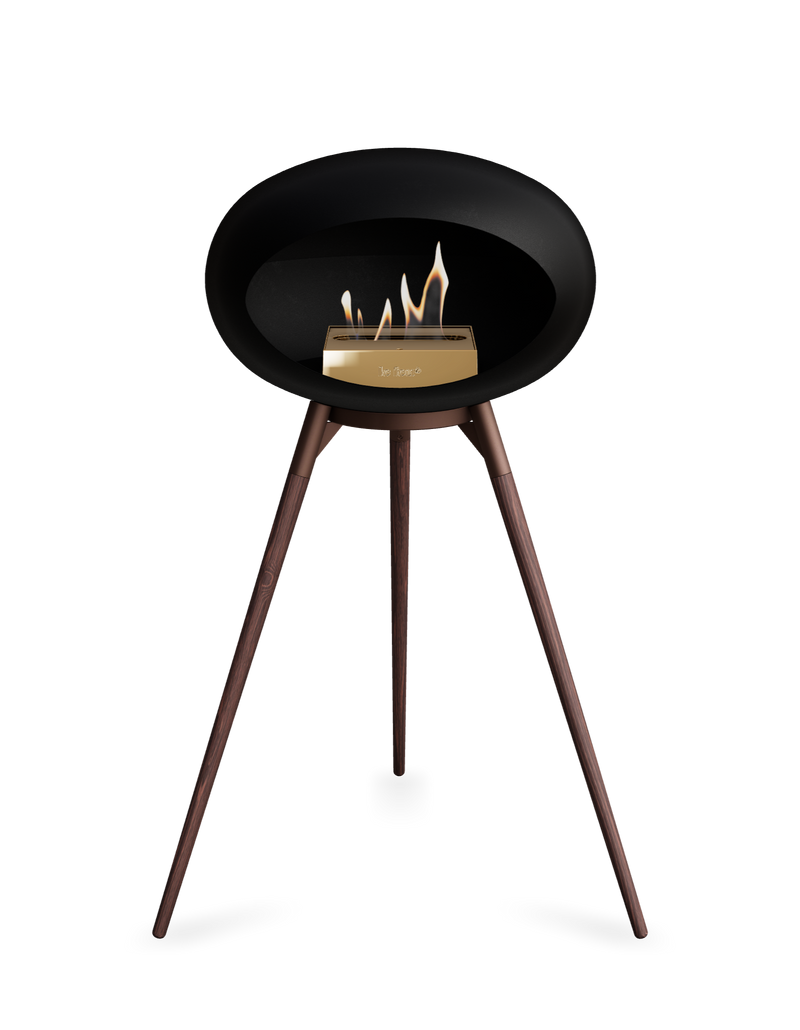 Le Feu Dome Ground High – Freestanding Bioethanol Fireplace (Classic 525)