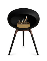 Le Feu Dome Ground Low – Freestanding Bioethanol Fireplace, Classic Size