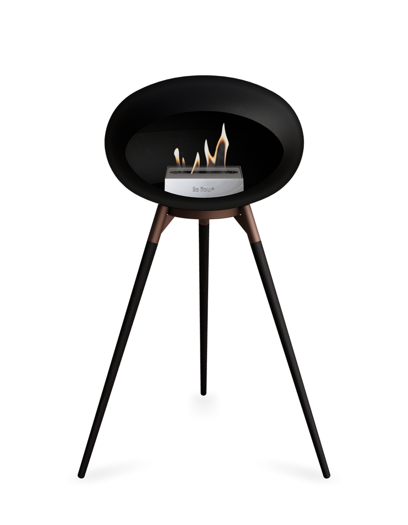 Le Feu Dome Ground High – Freestanding Bioethanol Fireplace (Classic 525)