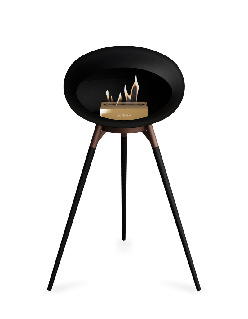 Le Feu Dome Ground High – Freestanding Bioethanol Fireplace (Classic 525)