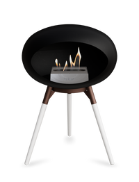 Le Feu Dome Ground Low – Freestanding Bioethanol Fireplace, Classic Size