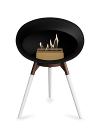 Le Feu Dome Ground Low – Freestanding Bioethanol Fireplace, Classic Size