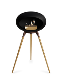 Le Feu Dome Ground High – Freestanding Bioethanol Fireplace (Classic 525)