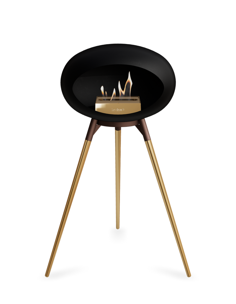 Le Feu Dome Ground High – Freestanding Bioethanol Fireplace (Classic 525)