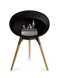 Le Feu Dome Ground Low – Freestanding Bioethanol Fireplace, Classic Size