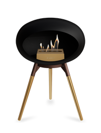 Le Feu Dome Ground Low – Freestanding Bioethanol Fireplace, Classic Size