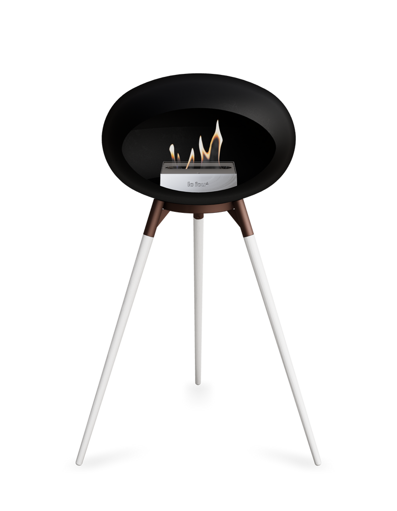 Le Feu Dome Ground High – Freestanding Bioethanol Fireplace (Classic 525)