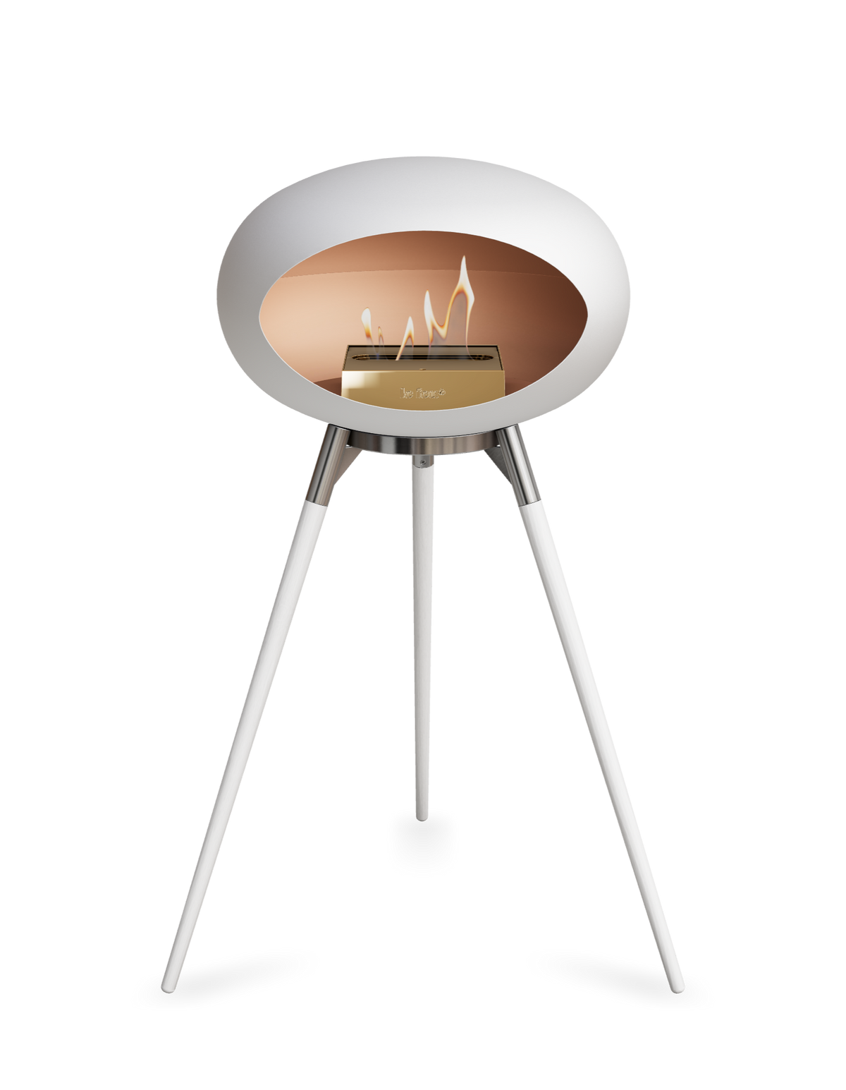 Le Feu Dome Ground High – Freestanding Bioethanol Fireplace (Classic 525)