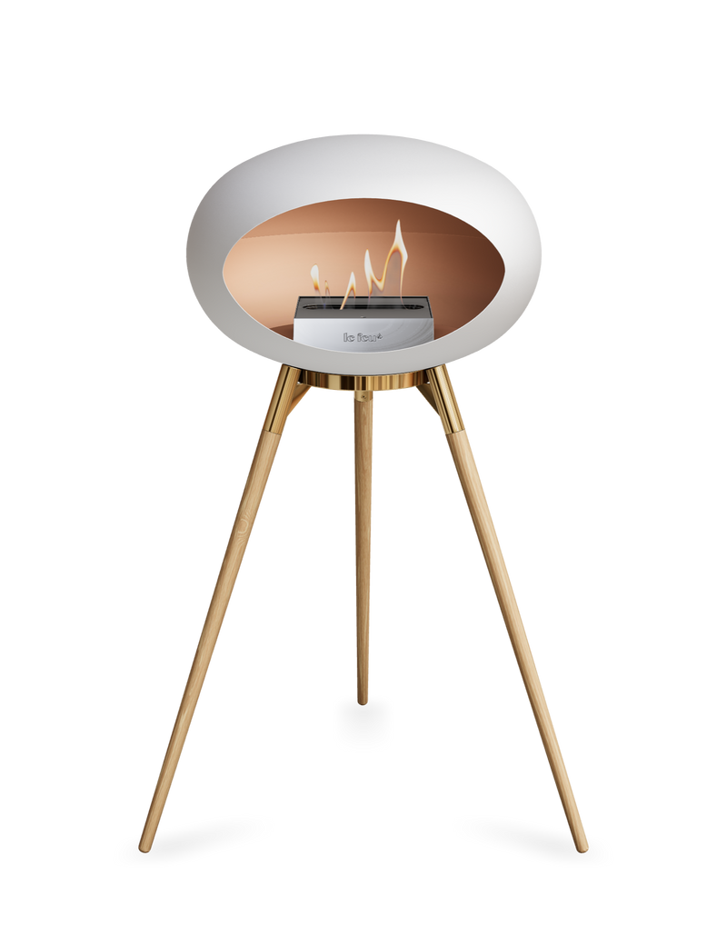 Le Feu Dome Ground High – Freestanding Bioethanol Fireplace (Classic 525)
