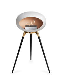 Le Feu Dome Ground High – Freestanding Bioethanol Fireplace (Classic 525)