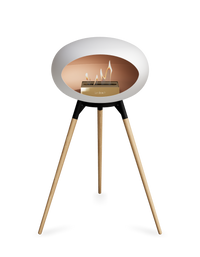 Le Feu Dome Ground High – Freestanding Bioethanol Fireplace (Classic 525)