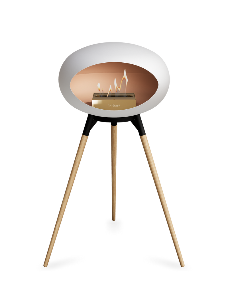Le Feu Dome Ground High – Freestanding Bioethanol Fireplace (Classic 525)