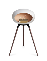 Le Feu Dome Ground High – Freestanding Bioethanol Fireplace (Classic 525)