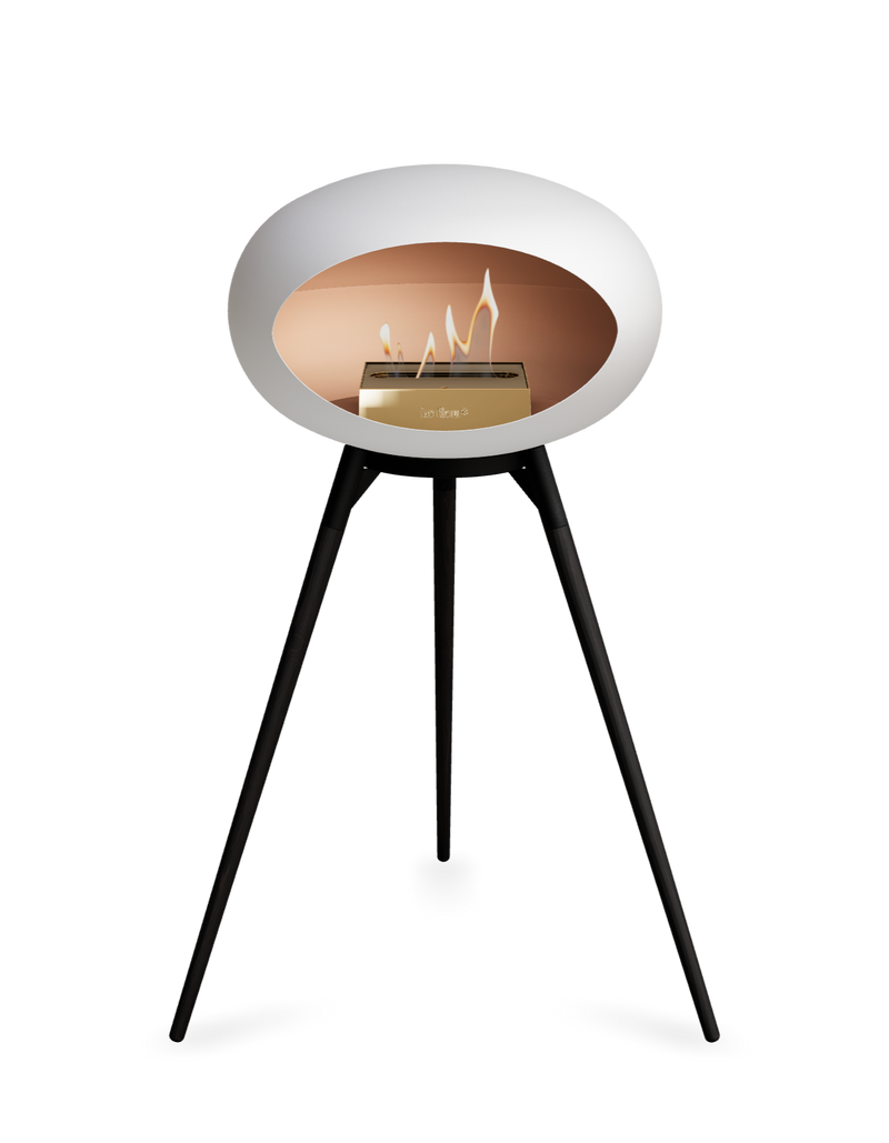 Le Feu Dome Ground High – Freestanding Bioethanol Fireplace (Classic 525)