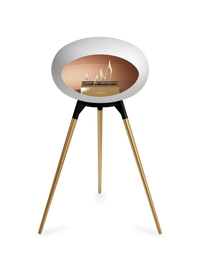 Le Feu Dome Ground High – Freestanding Bioethanol Fireplace (Classic 525)