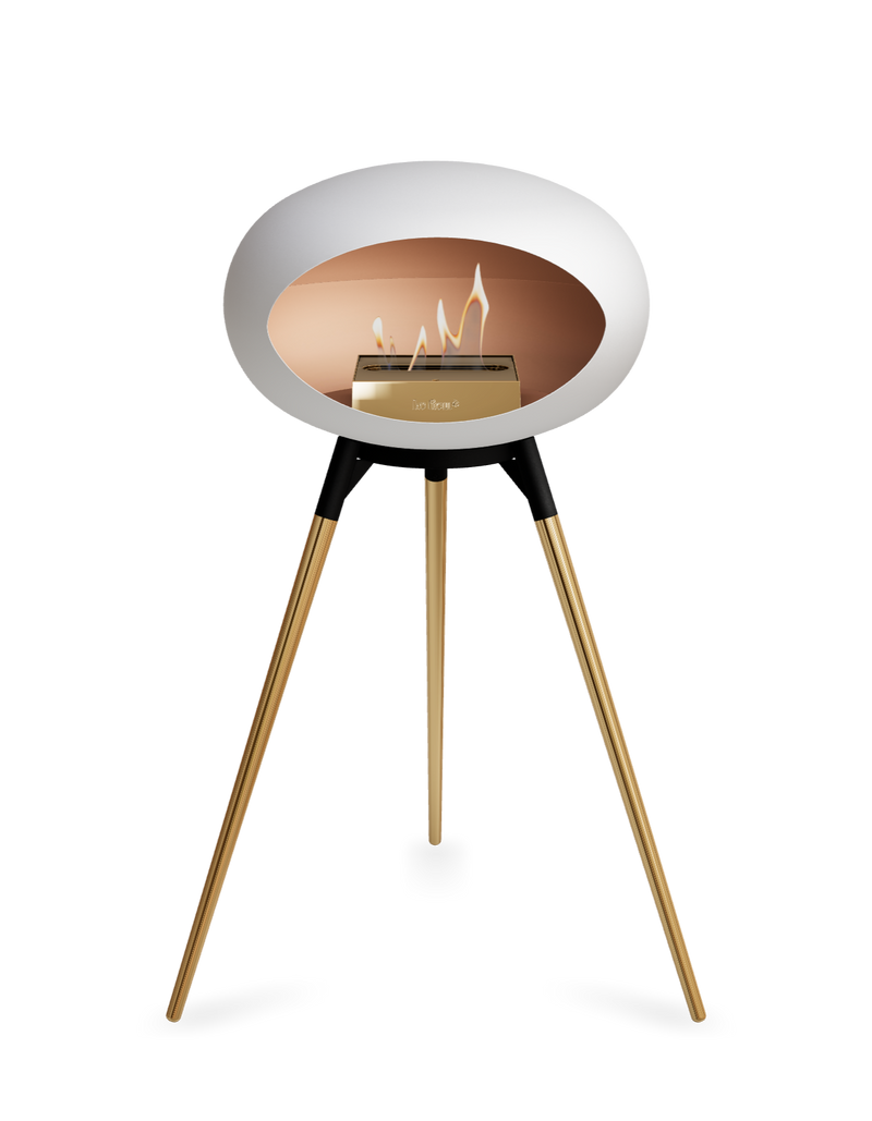 Le Feu Dome Ground High – Freestanding Bioethanol Fireplace (Classic 525)