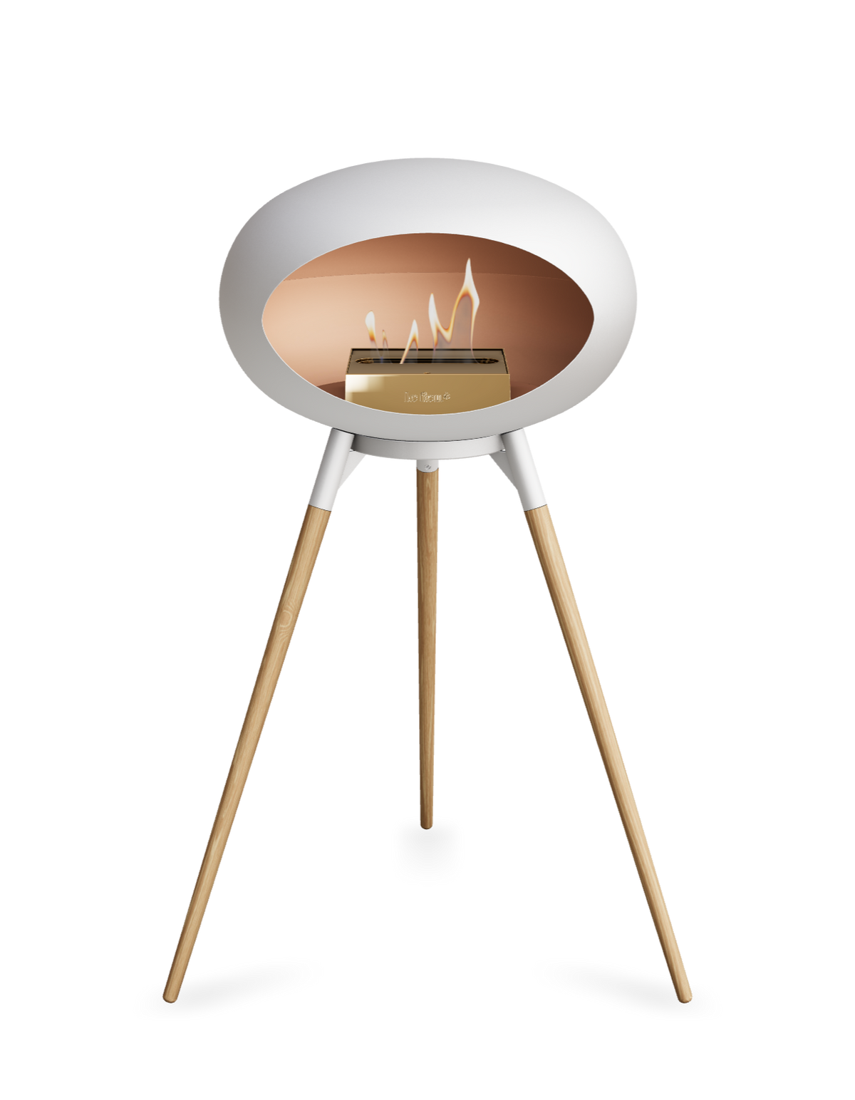 Le Feu Dome Ground High – Freestanding Bioethanol Fireplace (Classic 525)