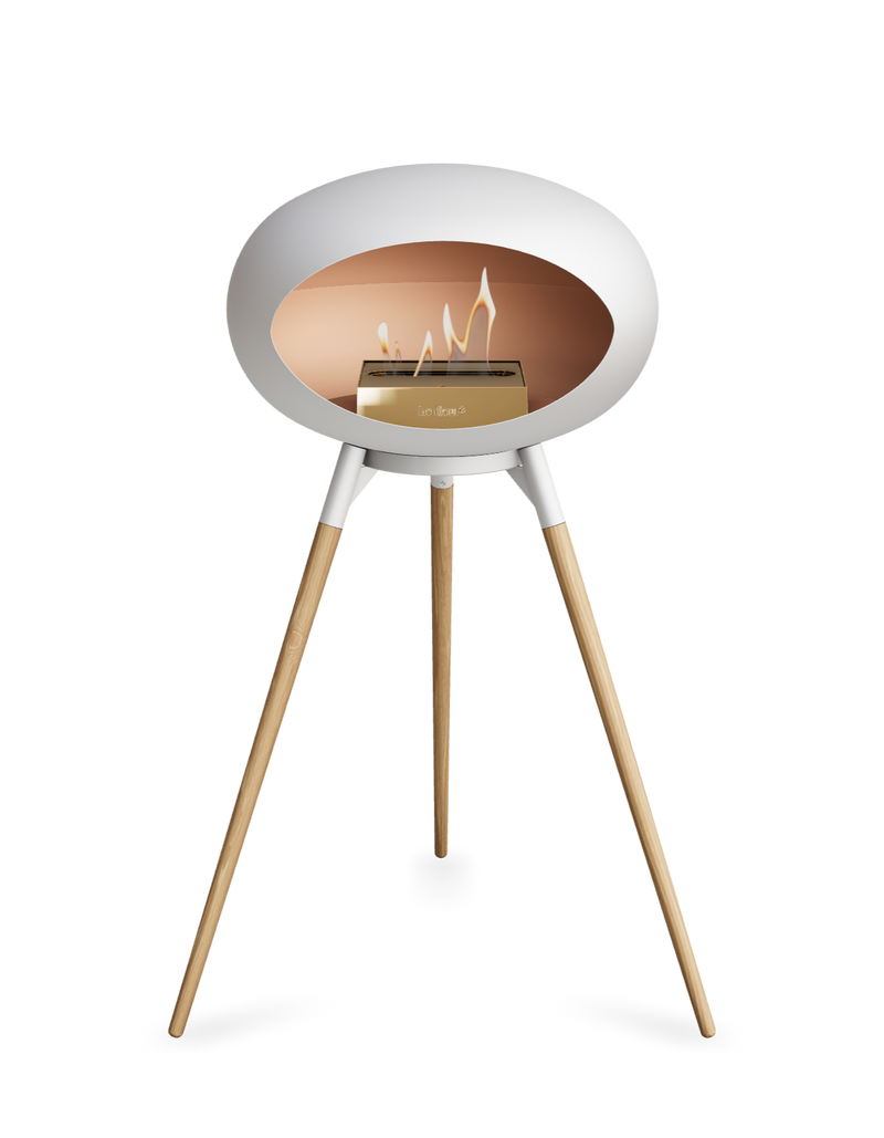 Le Feu Dome Ground High – Freestanding Bioethanol Fireplace (Classic 525)