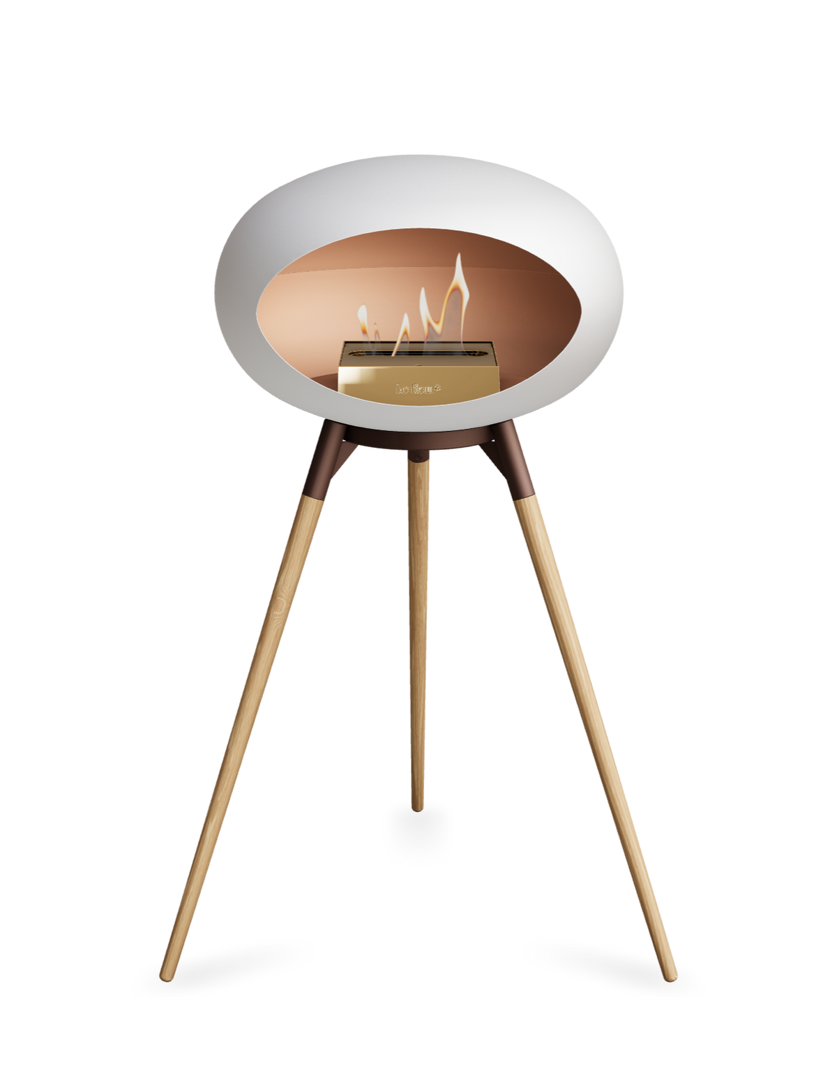 Le Feu Dome Ground High – Freestanding Bioethanol Fireplace (Classic 525)