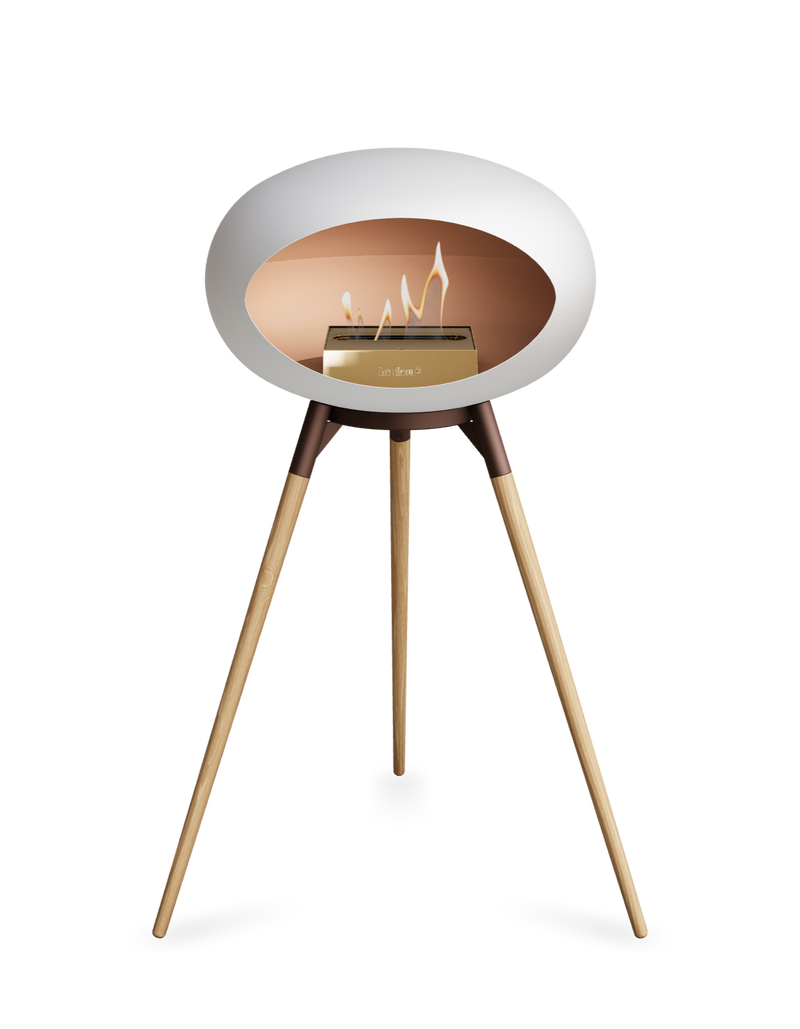 Le Feu Dome Ground High – Freestanding Bioethanol Fireplace (Classic 525)