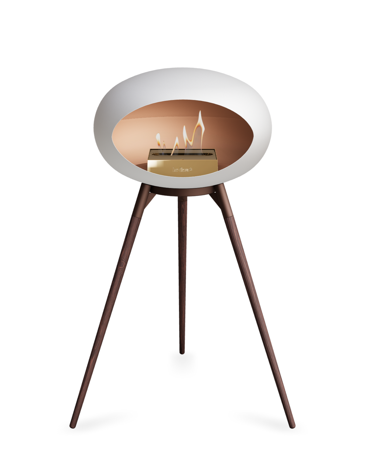 Le Feu Dome Ground High – Freestanding Bioethanol Fireplace (Classic 525)