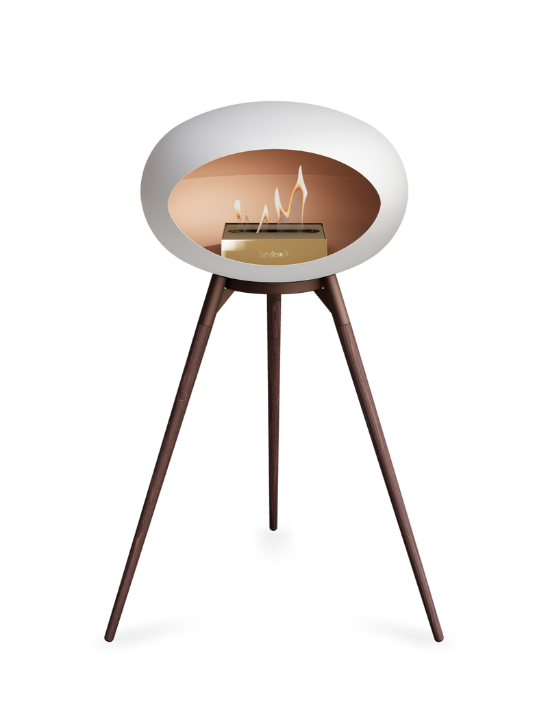 Le Feu Dome Ground High – Freestanding Bioethanol Fireplace (Classic 525)