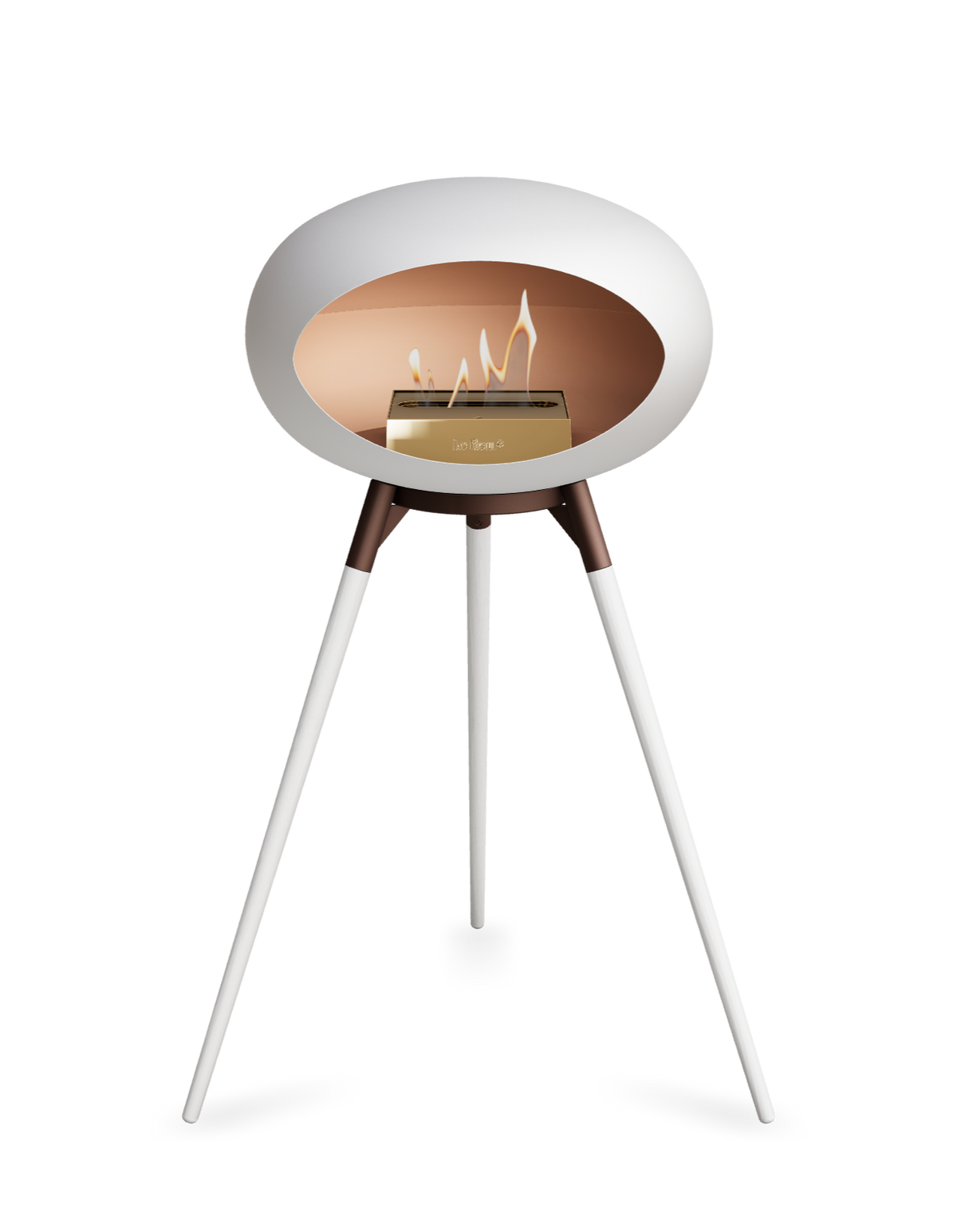 Le Feu Dome Ground High – Freestanding Bioethanol Fireplace (Classic 525)