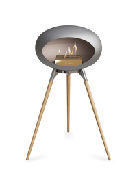Le Feu Dome Ground High – Freestanding Bioethanol Fireplace (Classic 525)