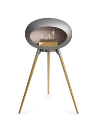 Le Feu Dome Ground High – Freestanding Bioethanol Fireplace (Classic 525)