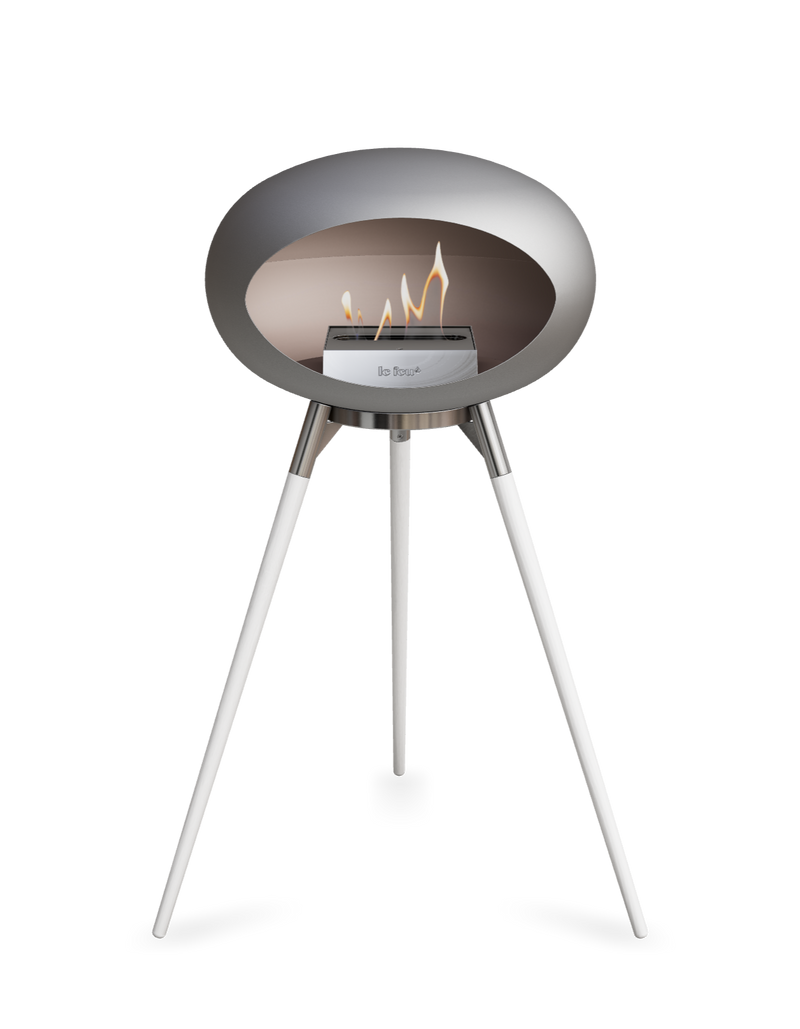 Le Feu Dome Ground High – Freestanding Bioethanol Fireplace (Classic 525)