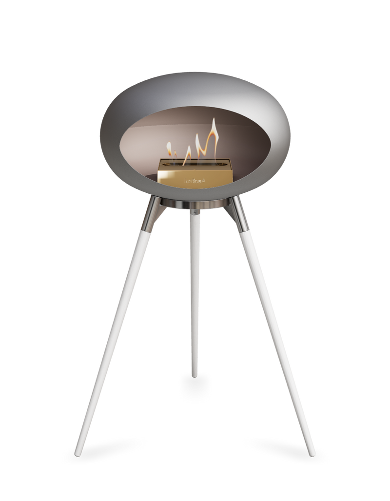 Le Feu Dome Ground High – Freestanding Bioethanol Fireplace (Classic 525)