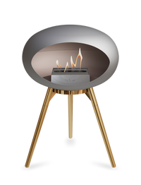 Le Feu Dome Ground Low – Freestanding Bioethanol Fireplace, Classic Size