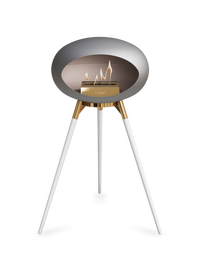 Le Feu Dome Ground High – Freestanding Bioethanol Fireplace (Classic 525)