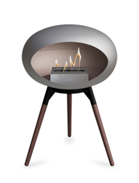 Le Feu Dome Ground Low – Freestanding Bioethanol Fireplace, Classic Size